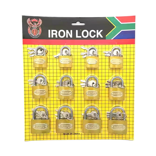 Candados de Hierro 12 32-38-50 en Blíster - Imagen 2