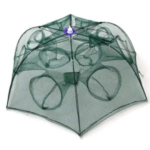 Trampa Para Peces 8 Bocas Verde Oscuro