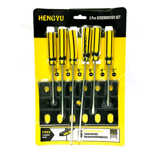 Destornilladores x6 Finos