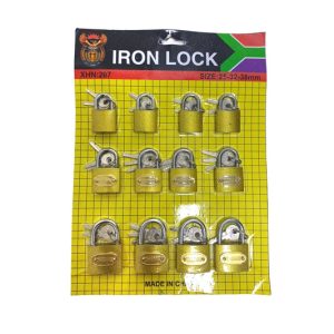 Candados x12 medidas 25-32-38mm