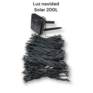 Luz Navidad Solar 200L
