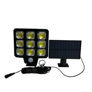 LUZ CON P LED + PANEL SOLAR C/CABLE
