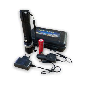 LINTERNA C/CARGADOR Y ESTUCHE