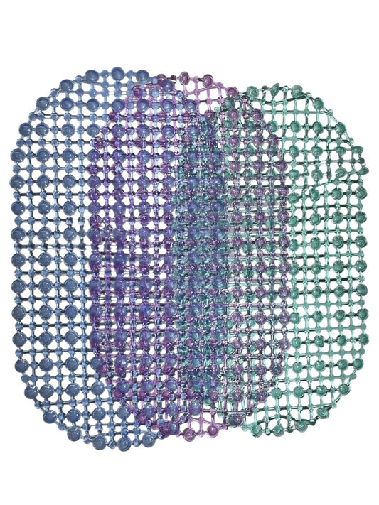 Alfombra de baño transparente