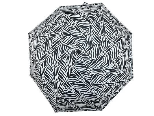 Paraguas corto cebra