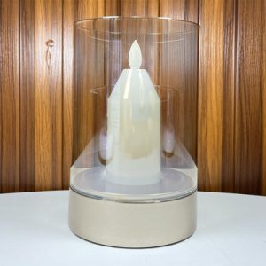 Adorno vela recargable y con sensor