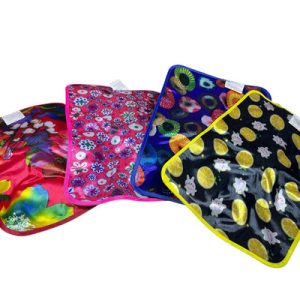 Bolsa de agua caliente satinada