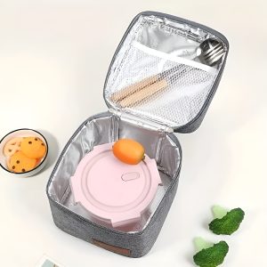 Bolso Conservadora Lunchera Térmica Plegable 4 Lts En Tela