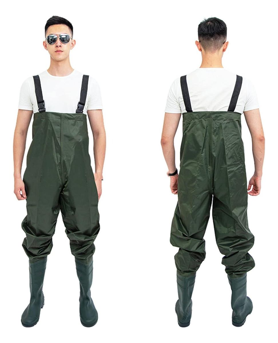 Pantalon De Pesca Poliester/pvc Gran Aventura - Imagen 2