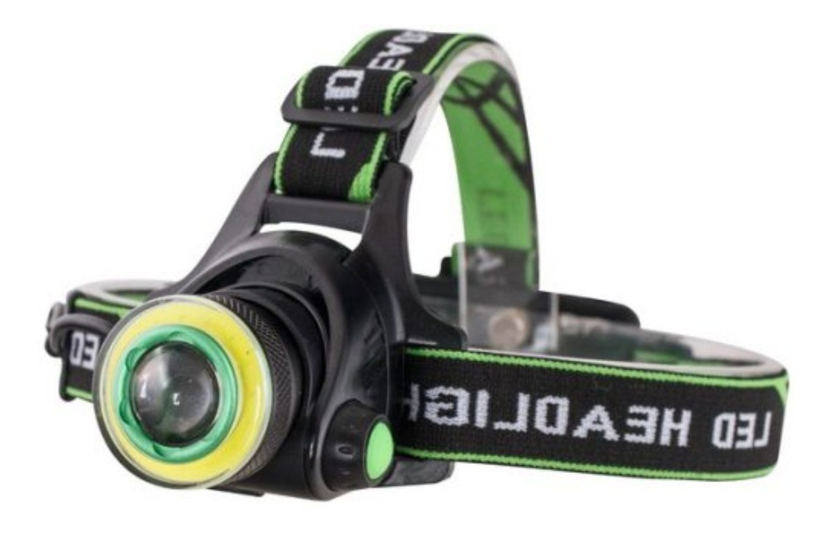 Linterna Minera Foco-zoom Recargable 8w C/aro Iluminador 851
