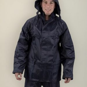 Equipo De Lluvia Impermeable Con Capucha Unisex Nylon Oxford