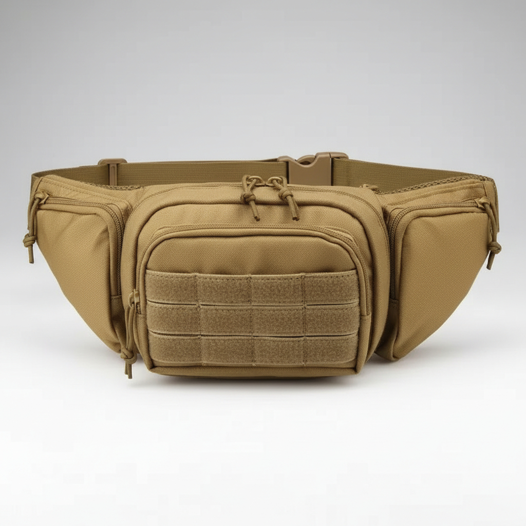 Riñonera Táctica Con Sitema Molle O Bolso De Cintura - Imagen 5