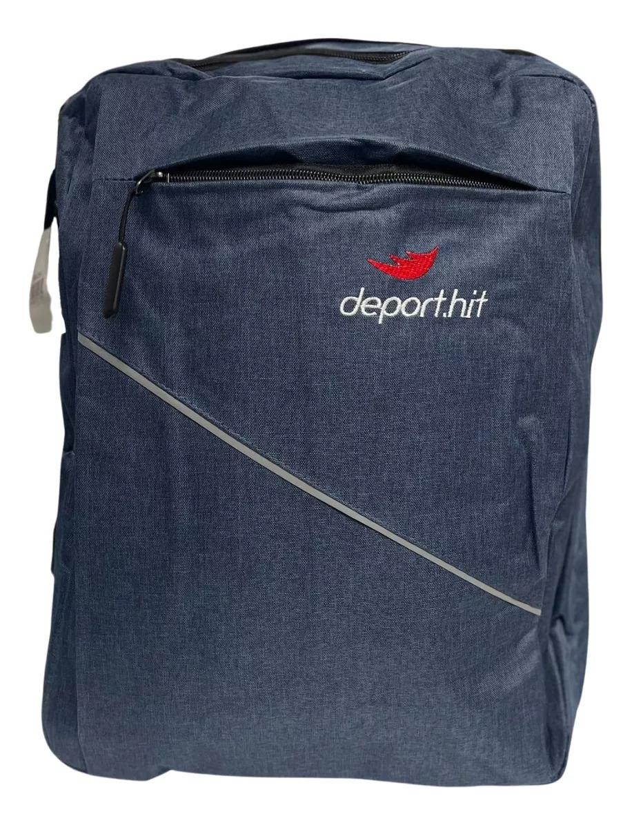 Mochila Urbana Para Uso Diario Resistente Deport Hit Con Usb - Imagen 5