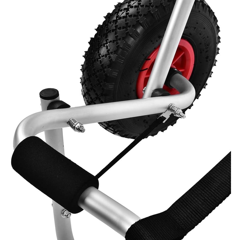 Carro Para Transportar Kayak Universal Ruedas Macizas - Imagen 7