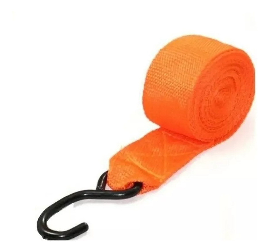 Cinta Catraca Para Carga Sujecion Malacate 5 Mts Auto Moto - Imagen 4