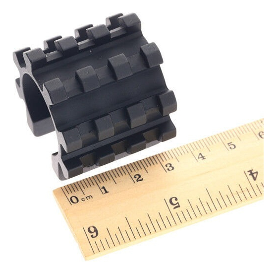 Abrazadera Riel Picatinny Con 5 Posiciones Agarradera Caño - Imagen 7