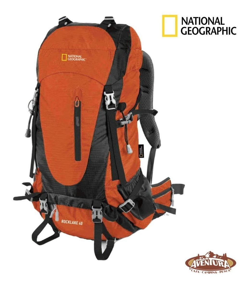 Mochila De Uso Diario O Camping National Geographic 40l Rock - Imagen 5