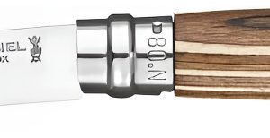 Navaja Opinel Abedul N°8 Hoja Acero Inox. Hecho En Francia