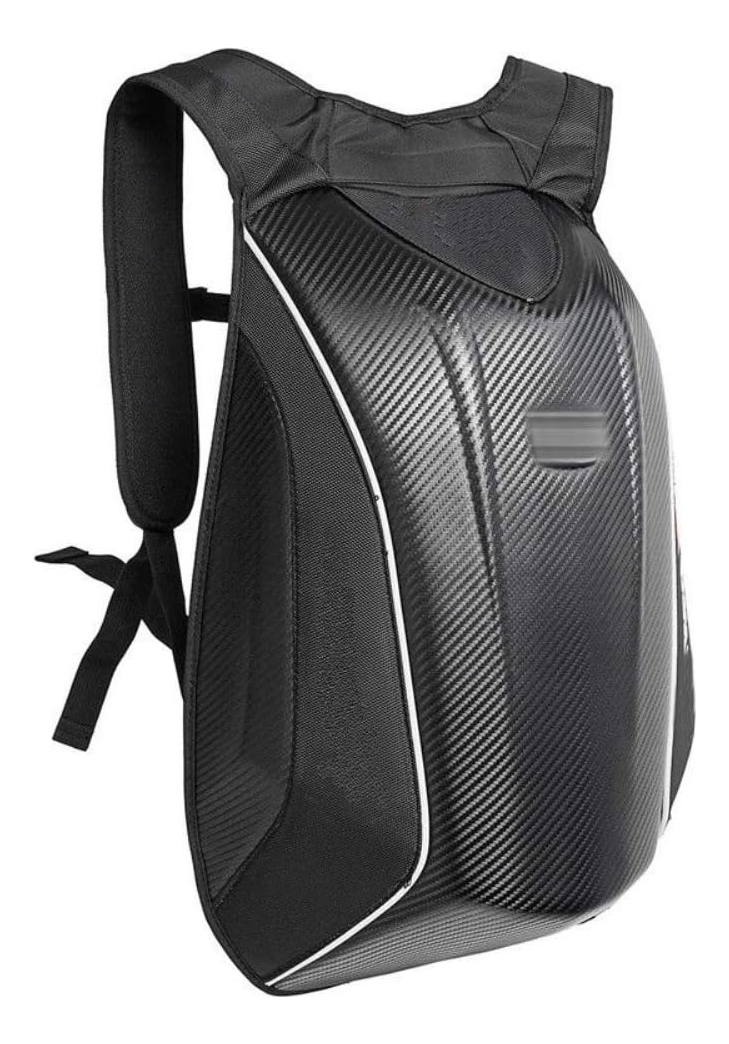 Mochila Para Moto Rígida Proteccion Impermeable Aerodinamica