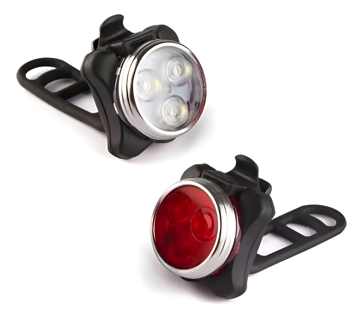 Kit De Luces Recargables Para Bicicleta Gran Aventura - Imagen 2