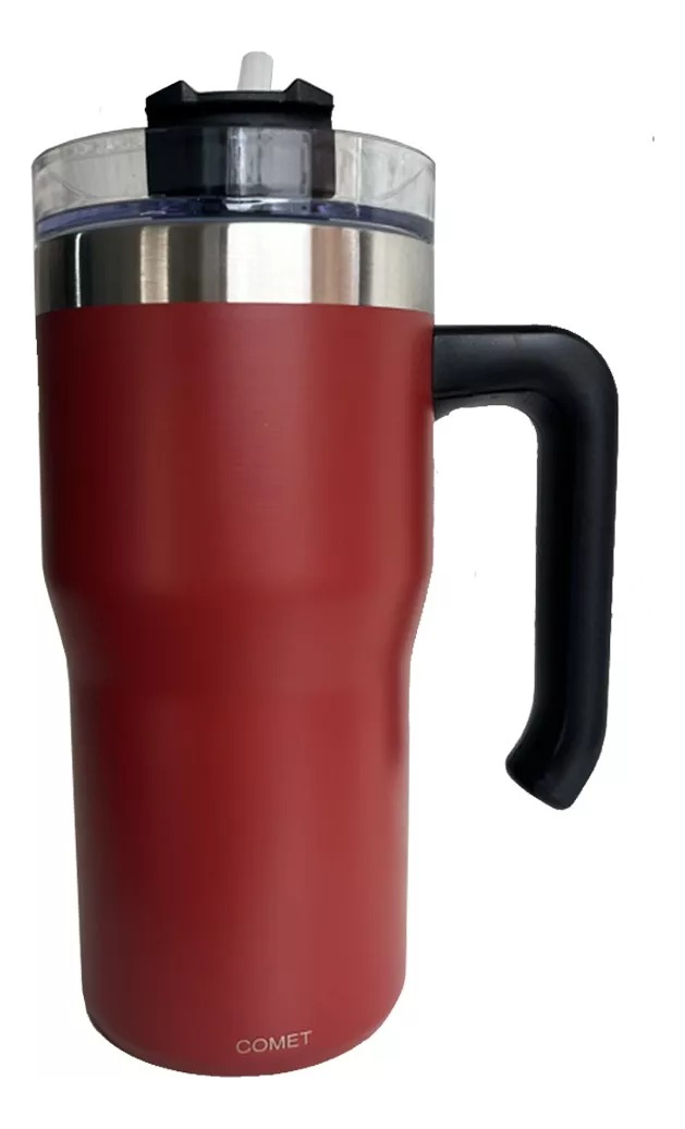 Jarra Termica Tapa Y Sorbete 600ml Comet Viaje Travel Mug - Imagen 9
