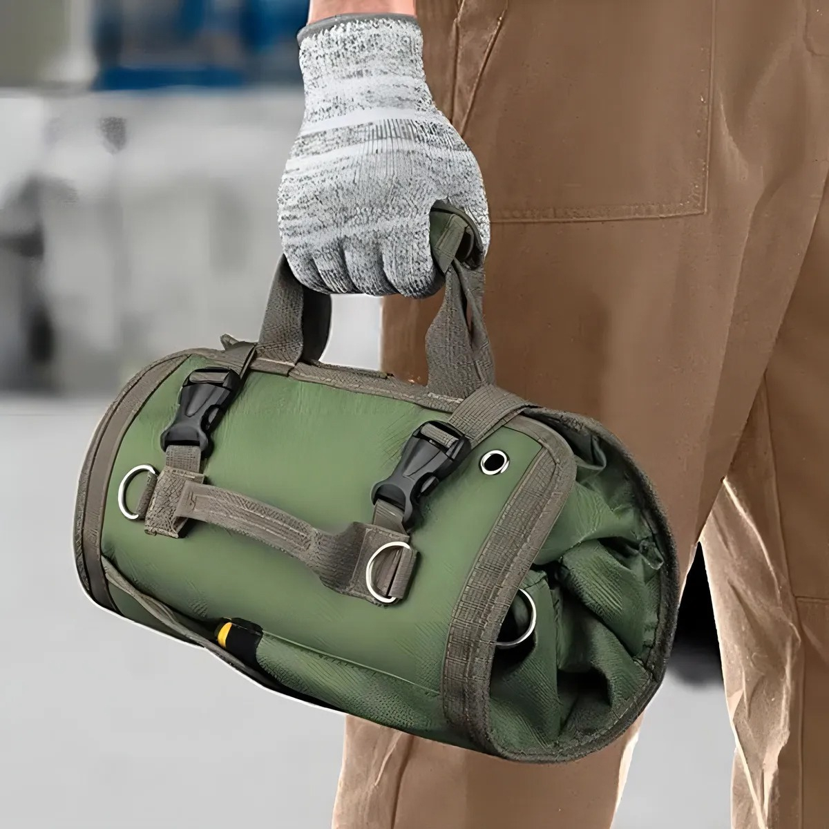 Bolso Porta Herramientas Enrrollable Gran Aventura