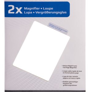 Lupa Grande Lamina Para Lectura Libros Planos X2 Carson
