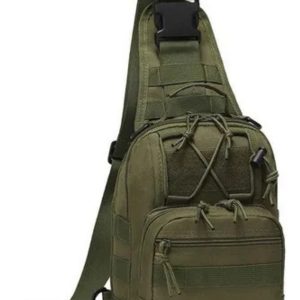Bandolera Bolso Tactico De Pecho Tela Oxford Gran Aventura