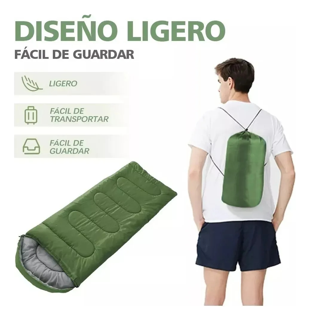 Sobre De Dormir 1 Plaza Termico Camping - Imagen 6