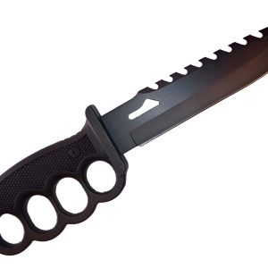 Cuchillo Táctico Piña Americana Brújula Pedernal