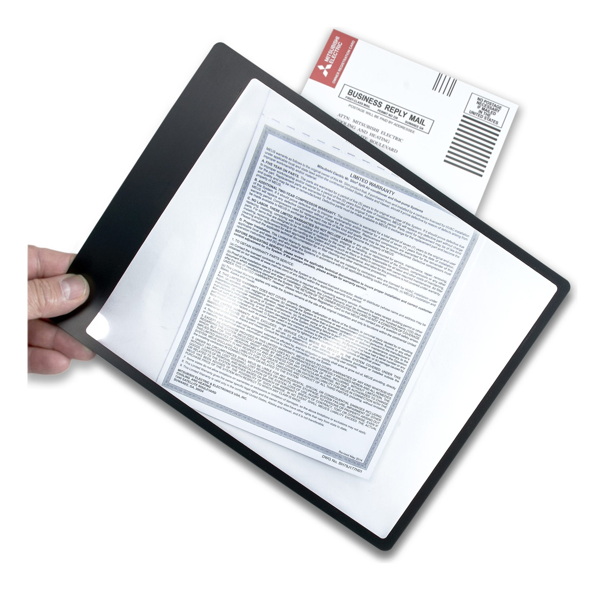 Lupa Grande Entera Para Lectura Libros Planos X2 Carson - Imagen 3