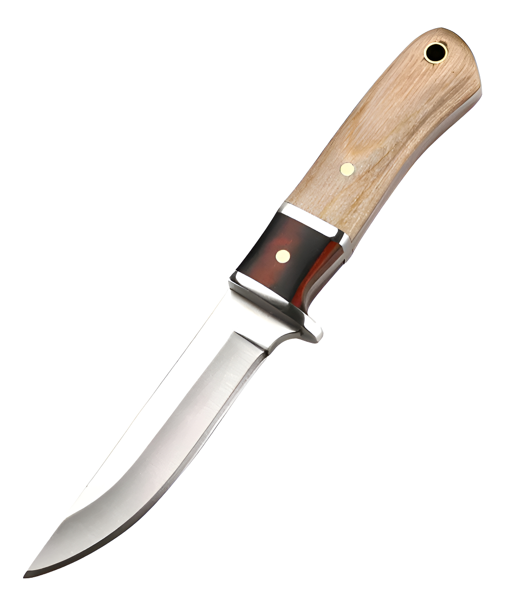 Cuchillo Deportivo Compacto Madera Camping Pesca Caza