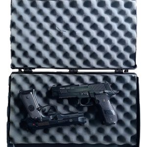 Caja Rigida Plano Para 2 Armas Cortas Explorer Pro