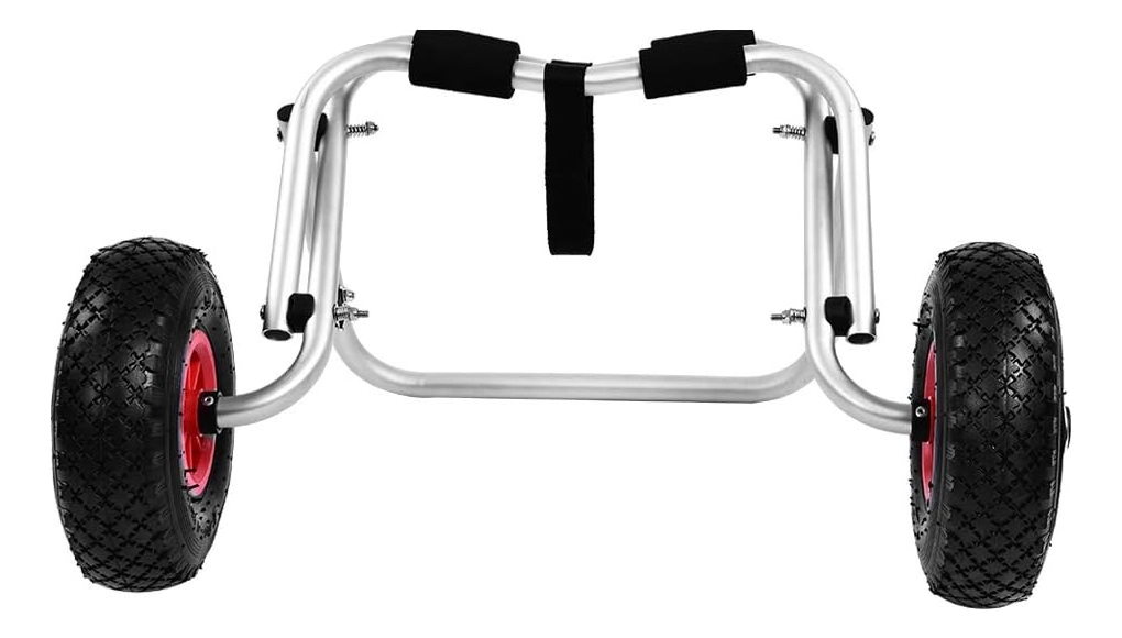 Carro Para Transportar Kayak Universal Ruedas Macizas - Imagen 4