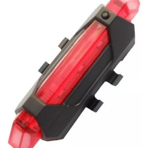 Luces Luz Bicicleta Led Usb Recargables Rojo
