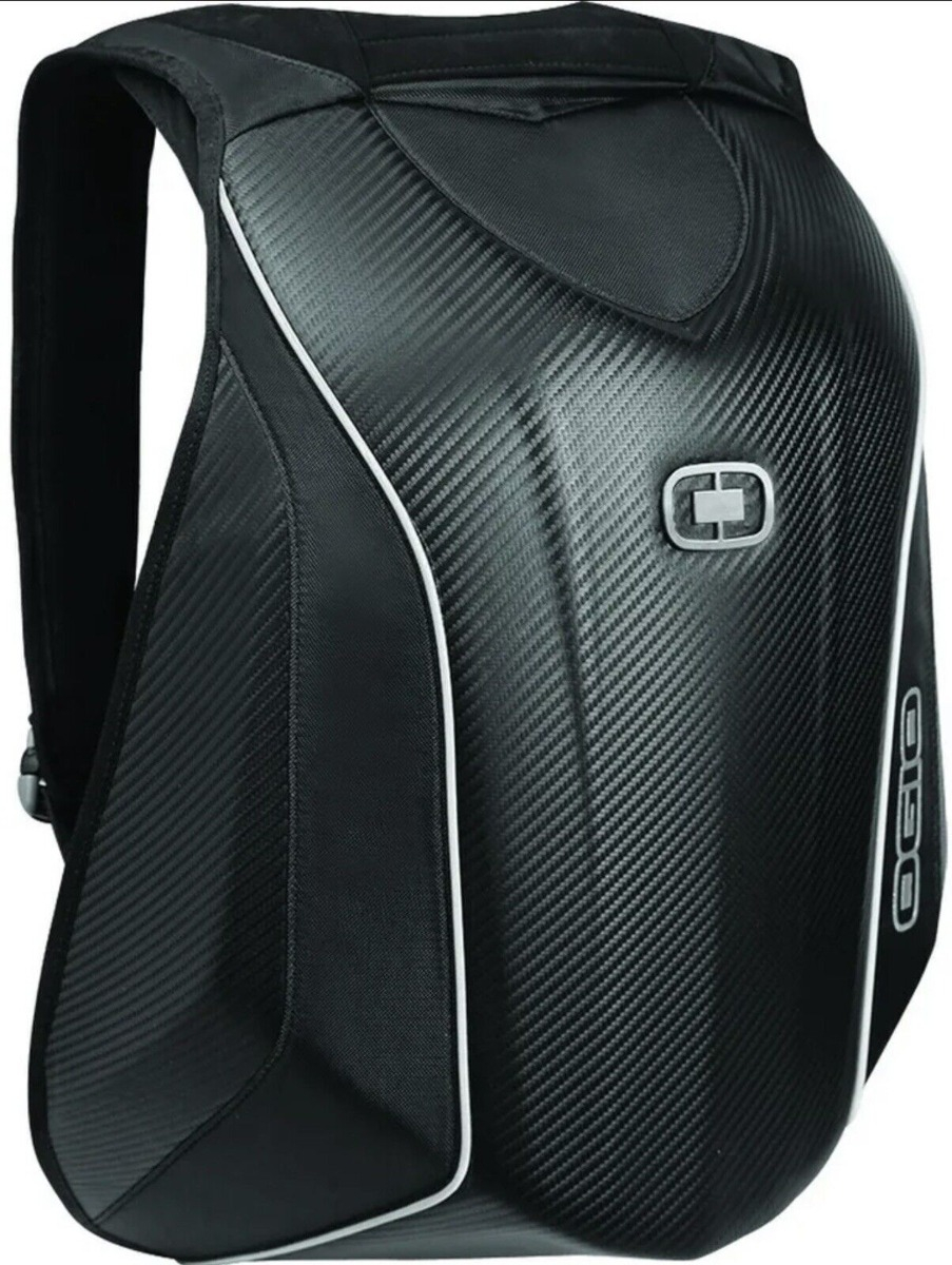 Mochila Para Moto Rígida Proteccion Impermeable Aerodinamica - Imagen 3