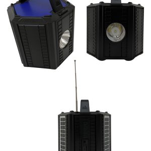 Parlante Hexagonal Solar Explorer Generico Portátil