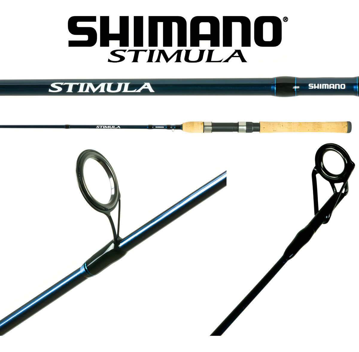 Vara Ultra Light Shimano Stimula (1,68 M) De 2 A 6 Libras, 2 Piezas - Imagen 6