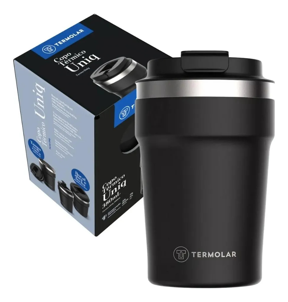 Vaso Térmico Termolar Para Cafe Te Frio Calor 380ml - Imagen 3