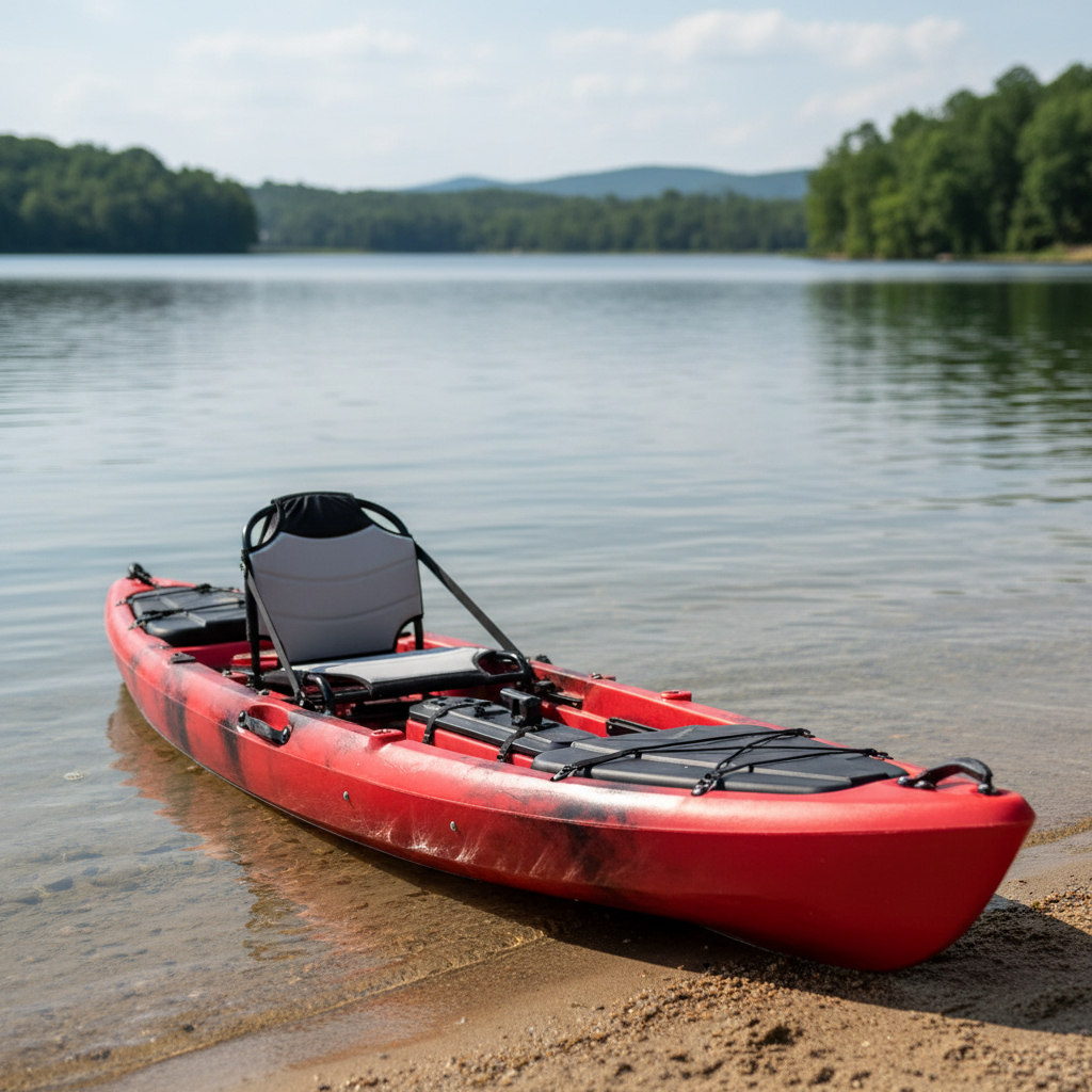 Kayak Fisherman Pro Silla Rigida Hasta 250 Kg Con Timon - Imagen 8