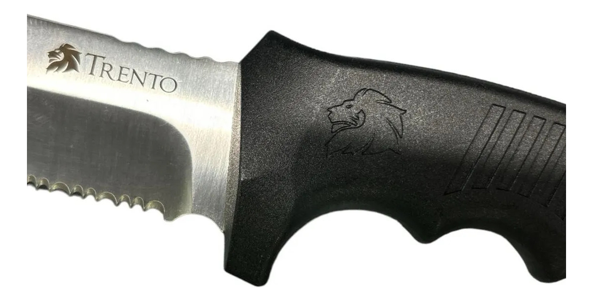 Cuchillo Trento Recon Filo Liso Y Cierra Tactico Defensa - Imagen 3