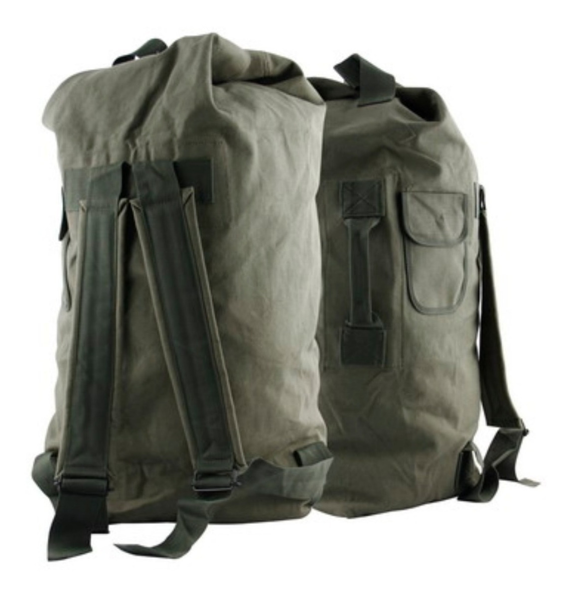Bolso Mochila De Lona Capacidad 68 Lts Camping Viaje - Imagen 2
