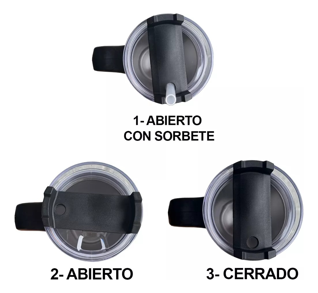 Jarra Termica Tapa Y Sorbete 600ml Comet Viaje Travel Mug - Imagen 5
