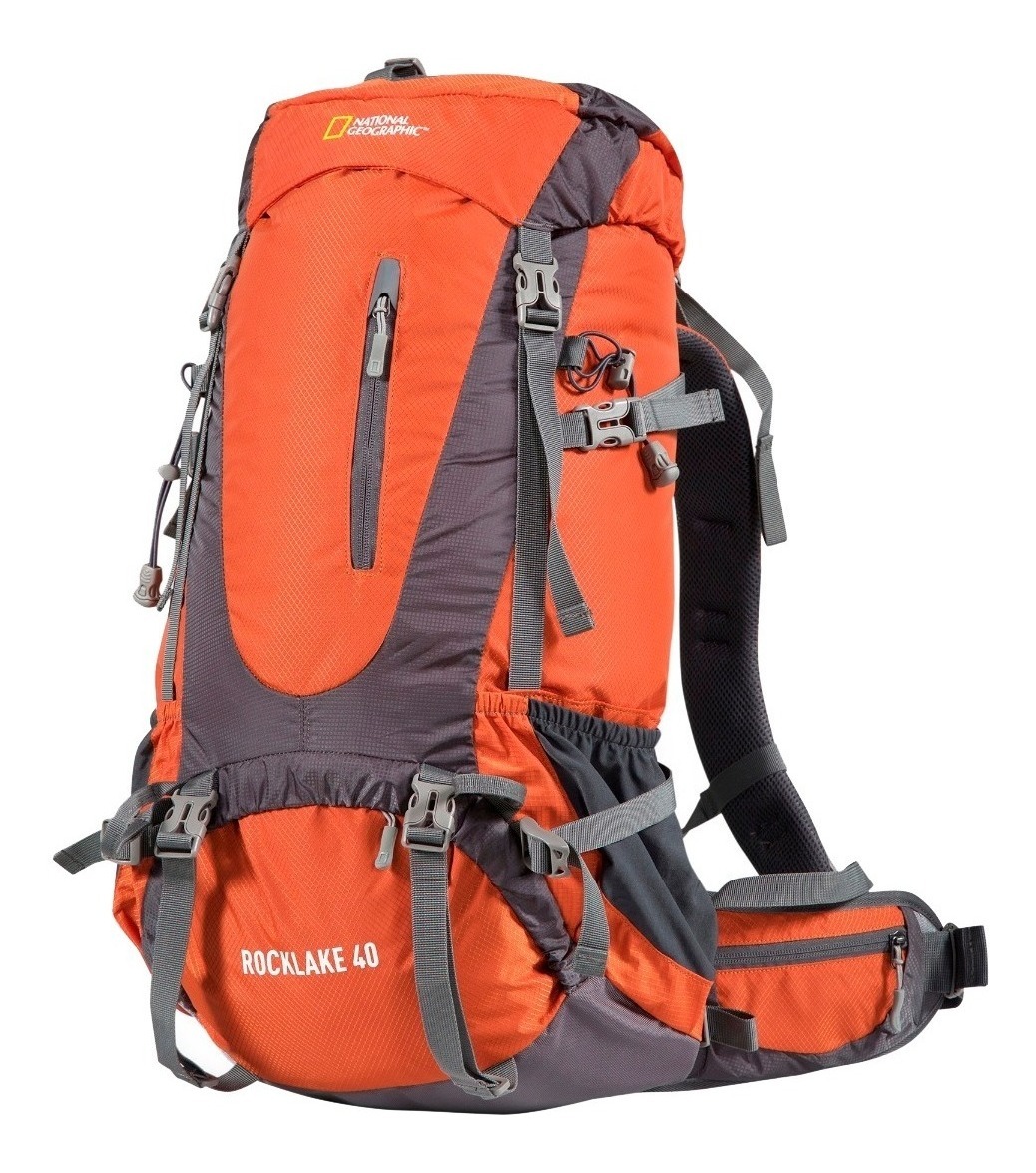 Mochila De Uso Diario O Camping National Geographic 40l Rock