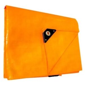 Lona Impermeable Goldex Super Reforzada Naranja 8 X 4 Mts