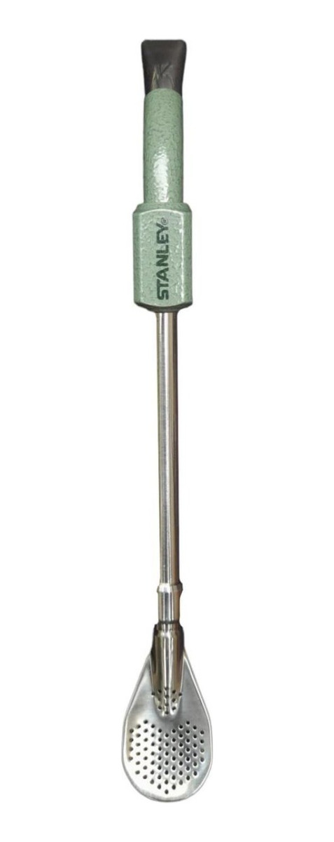 Bombilla Stanley Clasica Original Verde Y Negra Acero Inox - Imagen 3