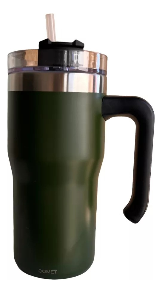 Jarra Termica Tapa Y Sorbete 600ml Comet Viaje Travel Mug - Imagen 2