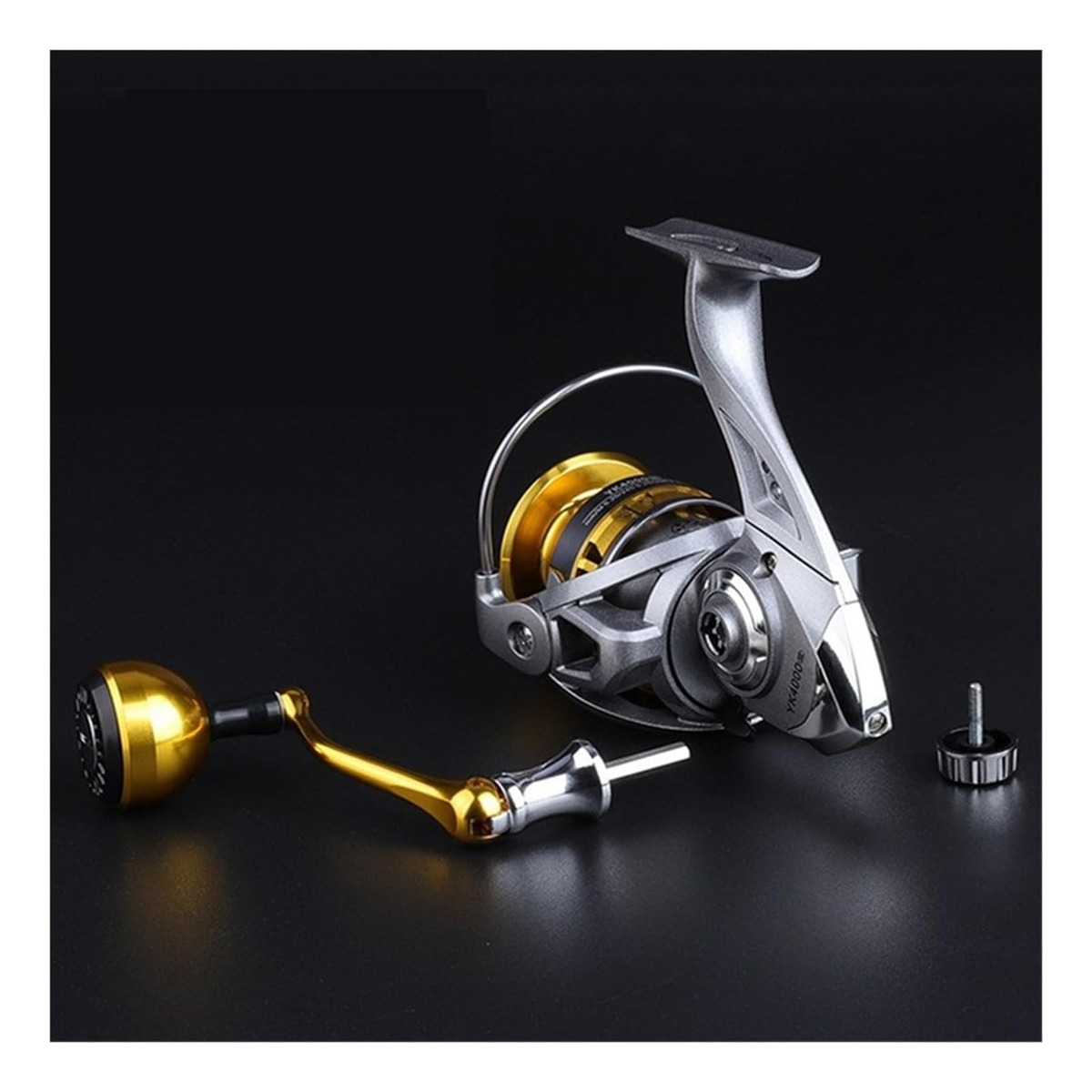 Reel Frontal Deukio Yk6000 Para Lance Pesca Costa Playa - Imagen 6