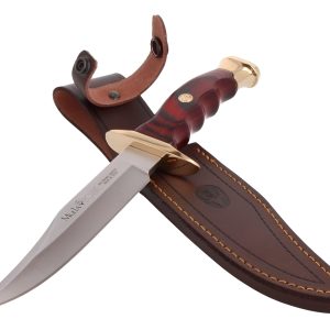 Cuchillo Muela Bw16 Con Vaina De Cuero Gran Aventura