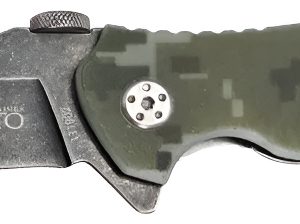 Navaja Tactica Española Trento Rescue Camo Camping Pesca